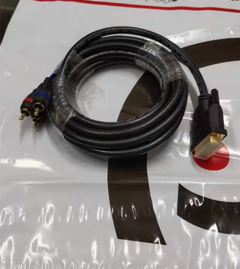 全新美国Monoprice DVI转3RC...