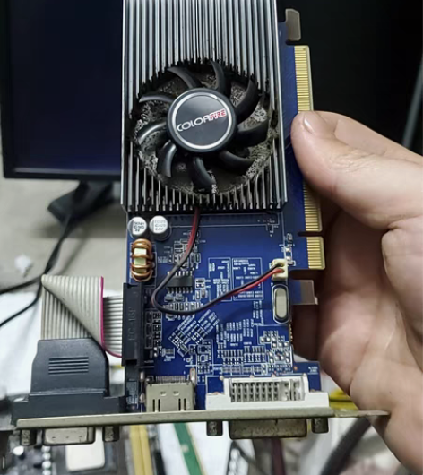 包邮七彩虹镭风HD6450 速甲蜥1G显卡...