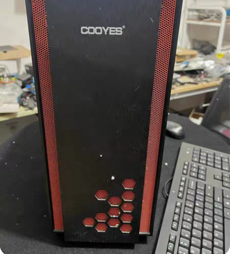 包邮酷耶KY7 电竞游戏台式电脑主机(酷睿...