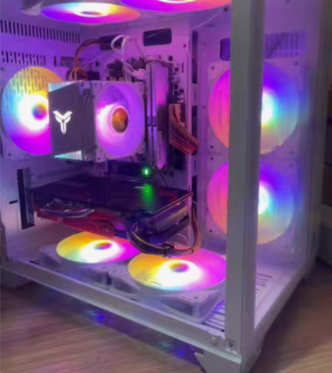 【纯白海景房主机】12490F+七彩虹20...