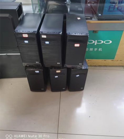 6台 办公主机，g3900，4g内存，12...