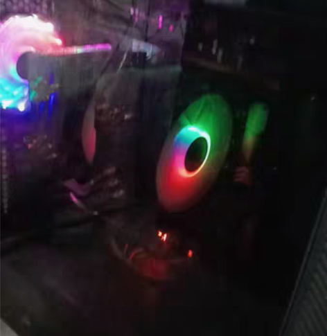 华南主机箱+主板华南x99+显卡七彩虹10...