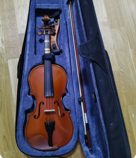 1/2小提琴，琴长52cm，弓长61.5c...