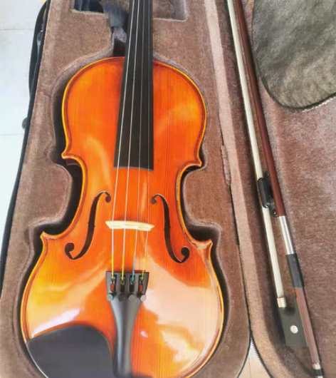 包邮红棉S-10云杉实木小提琴 三分钟热度...