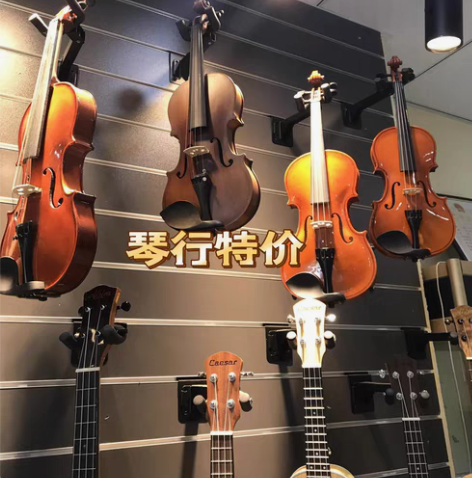 包邮【琴行特价】手工实木小提琴初学考级演奏...