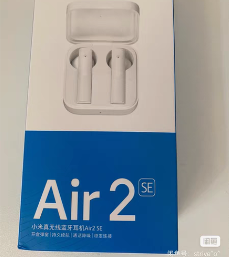 包邮八五成新，小米air2se蓝牙耳机，开...