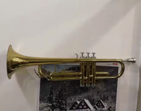 闲置乐器漆金小号一把，转让给喜欢吹奏学习吹...