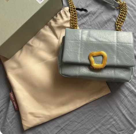 songmont巧克力包小号冰青蓝 源头工...