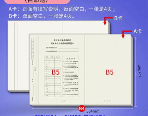 转卖【国庆价】2023新版考研自命题答题纸...