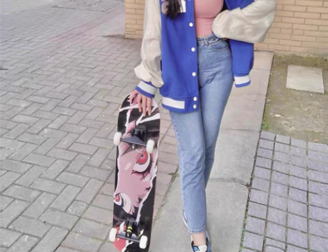 包邮成人双翘四轮滑板,可以承重300斤左右...