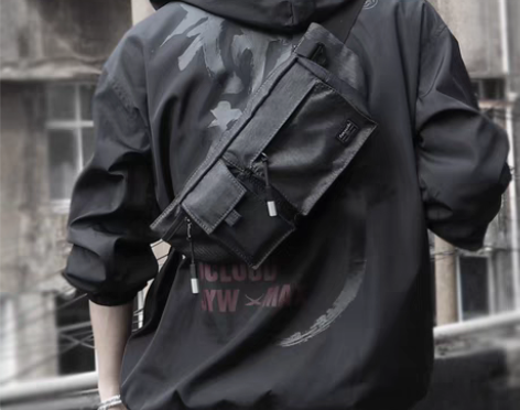 转卖斜挎包，多功能休闲男士胸包，单肩包，运...