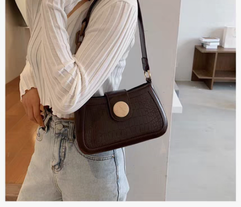 转卖网红复古小包包女包时尚百搭单肩腋下包女...