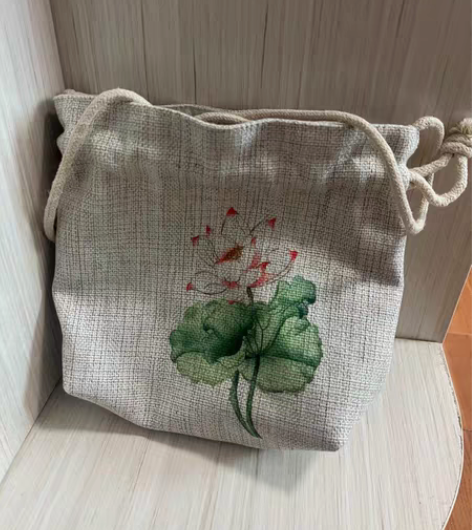 包邮帆布小包包女斜挎束口袋抽绳女包小迷你手...