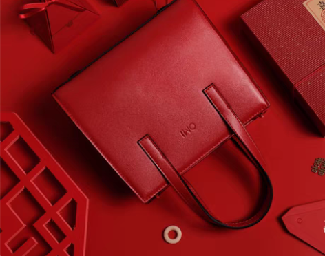 转卖欧米omi红色包包女新款2021女士结...