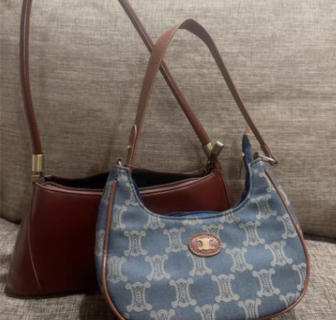 包邮两个56 肩挎包 牛仔包 高级感包包女...