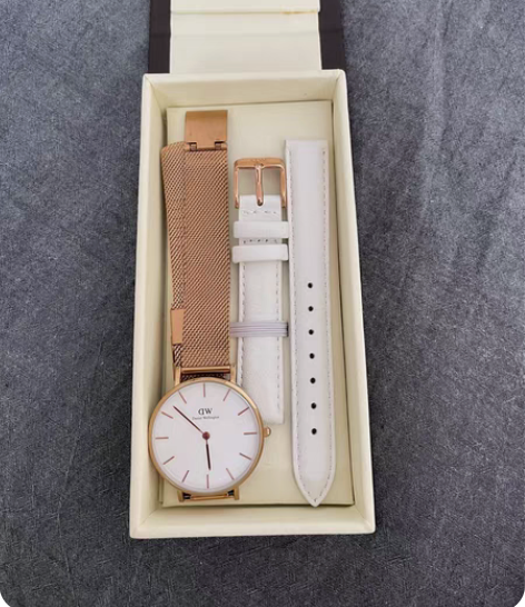 包邮dw手表女款 PETITE系列优雅流金...