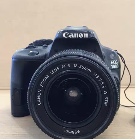 包邮佳能100D/18-55STM镜头单反...