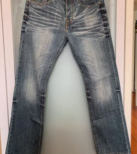 包邮英国lee cooper直筒牛仔裤，全...