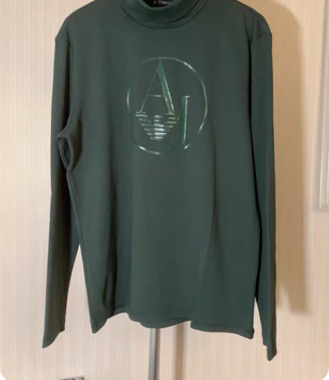 全新带吊牌A-J高领长袖T恤3X尺码a-玛...