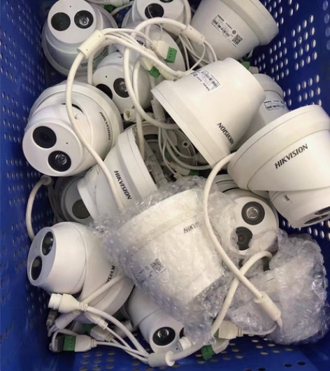 包邮海康威视200万星光级POE摄像头带拾...