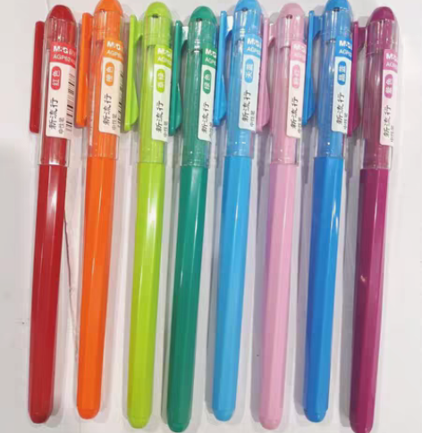 包邮包邮晨光彩色中性笔0.38mm针管笔芯...