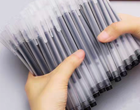 包邮（100支）黑色巨能写中性 笔仅6.9...