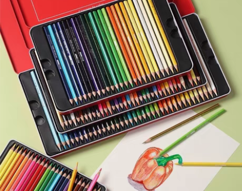 包邮乔尔乔内72色水溶性彩铅笔套装三角彩色...