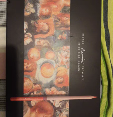 马可雷诺阿全新彩铅 ，绘画用未使用过。48...