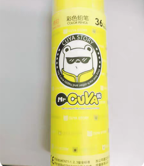 真彩,36色彩色铅笔。Truecolor/...