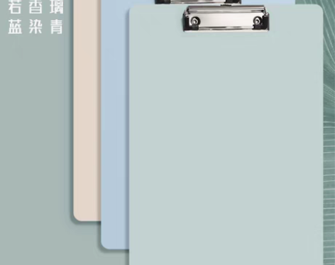 转卖得力垫板文件夹夹板a4板夹学生写字硬板...