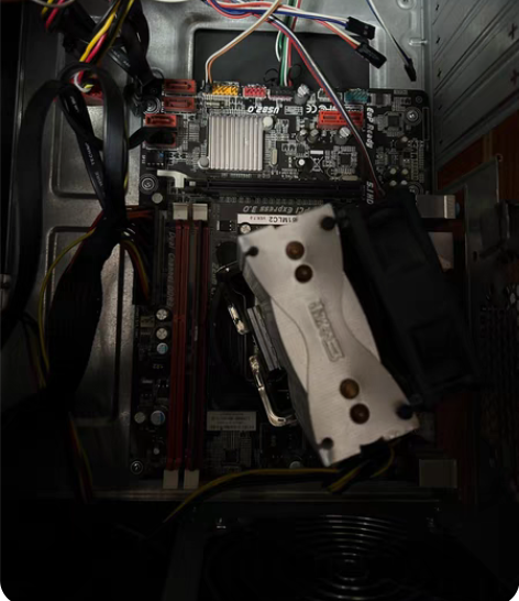 电脑升级，出机箱整套。映泰h61主板无档板...