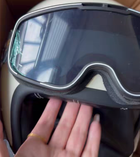 转卖AMZ摩托车风镜哈雷头盔通用护目镜 全...
