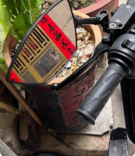 包邮小牛ub正品比博士战斧后视镜改装小牛N...