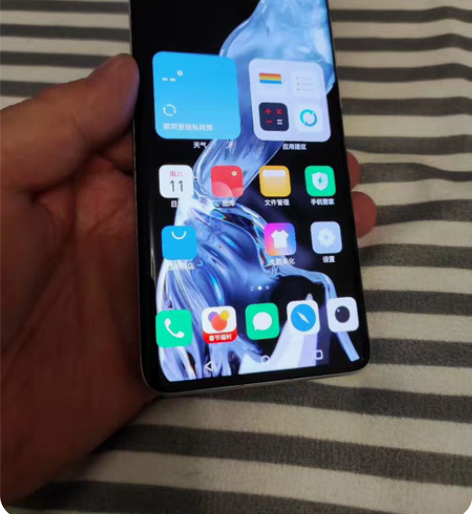 魅族18白色曲屏手机8+128G 成色非常...