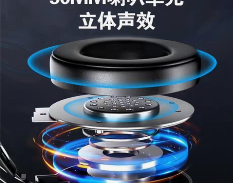 惠普H120电脑耳机头戴式耳麦有线网课电竞...