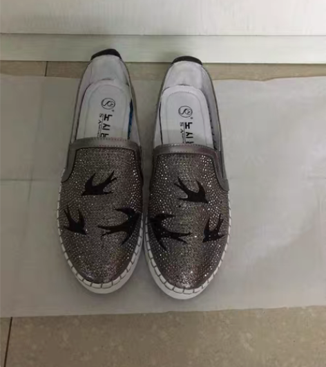 【全新】清货~闪钻石懒人鞋#乐福鞋#内增高...