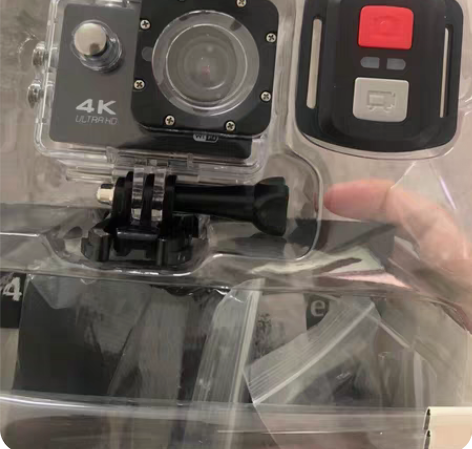 包邮全新带遥控器高清4K带wifi运动相机...