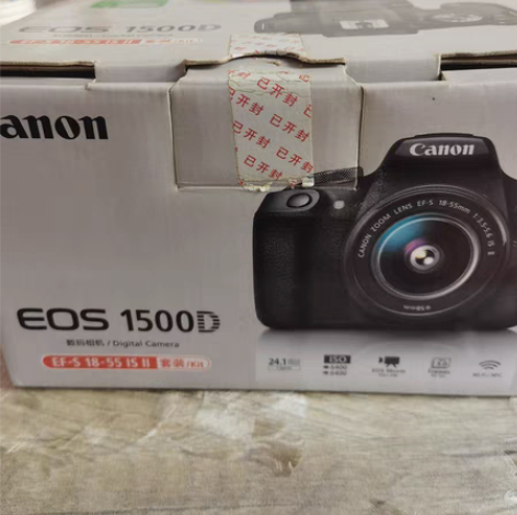 佳能1500D入门级单反,买来用了几次,几...