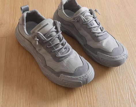 包邮舒适透气柔软!夏季系带休闲鞋男士百搭防...