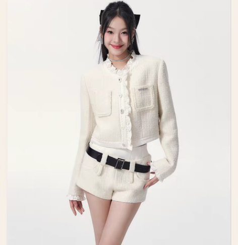 小香风套装 图二本人上身效果图￥883人想要