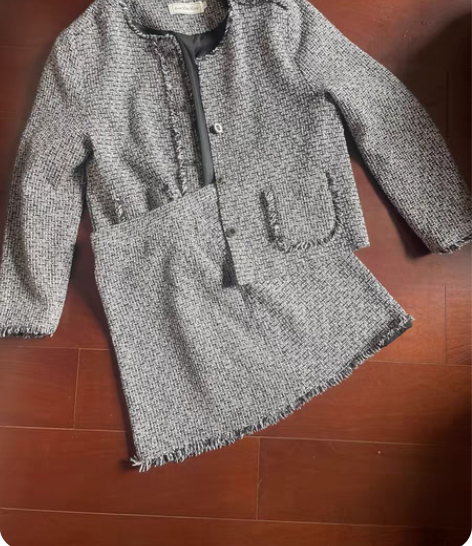 小香风套装均码 经典小香风，百搭～ 裙子腰...