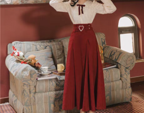 转卖可盐可甜高级感套装小香风甜美系冬装配大...