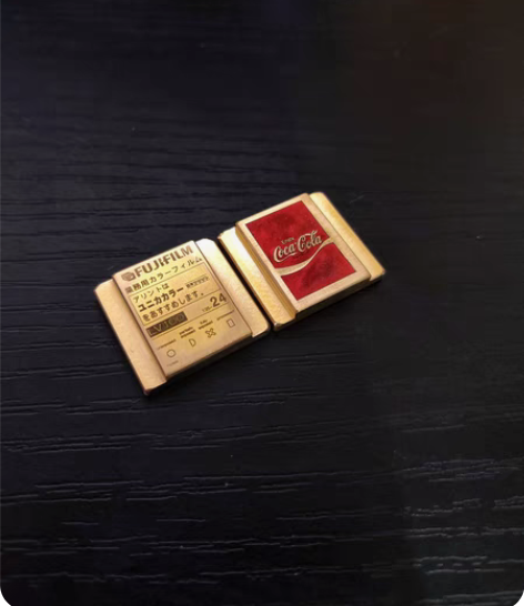 包邮复古金属相机热靴盖,富士相机热靴盖,胶...