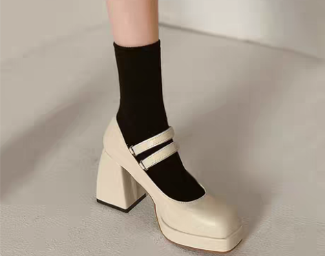 转卖贾不假玛丽珍鞋女2022年夏季新款浅口...