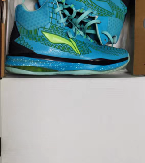 包邮45码李宁环弓2代篮球鞋，缓震回弹效果...