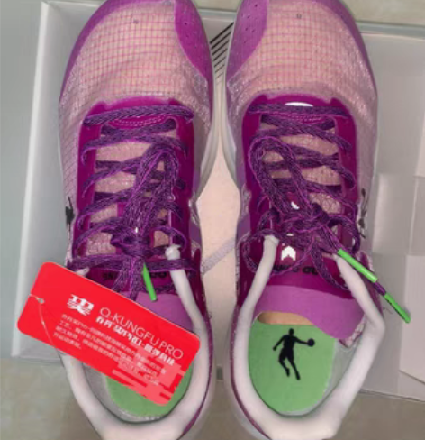 包邮乔丹飞影pb1.0，全新，38码，紫色...