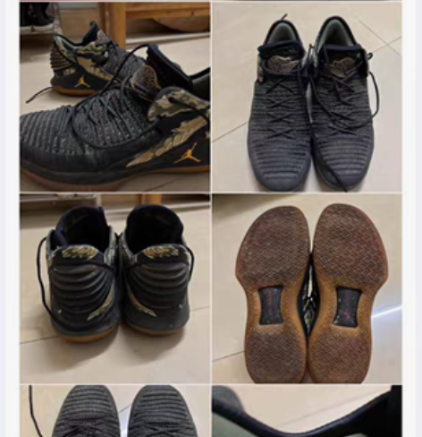正版乔丹实体店转卖 买回来仅穿两三次 43...