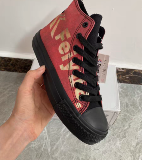 包邮飞跃feiyue休闲高帮帆布鞋情侣鞋硫...