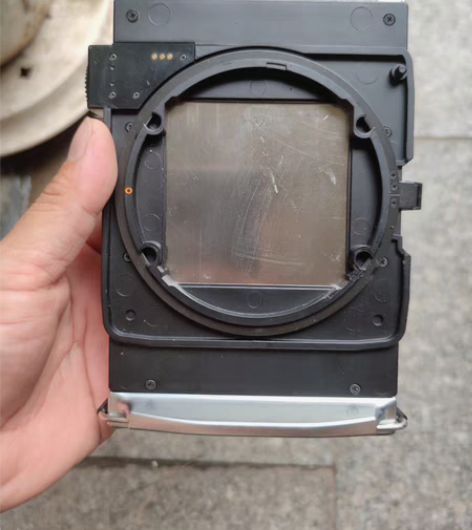 玛米亚Rz67撕拉片后背，饰皮龟裂，非常个...