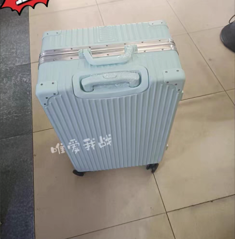 包邮糖果色铝框行李箱,清仓包邮价!全新小清...